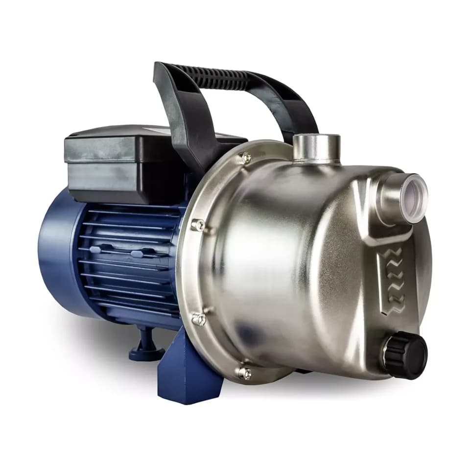 JPV 1300 INOX Pompe de jardin, avec roue et corps de pompe INOX, 1300 W, 5.400 l/h, 4,8 bar